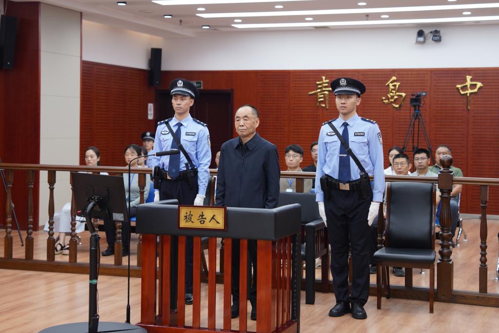 现场图。(山东省青岛市中级人民法院供图)