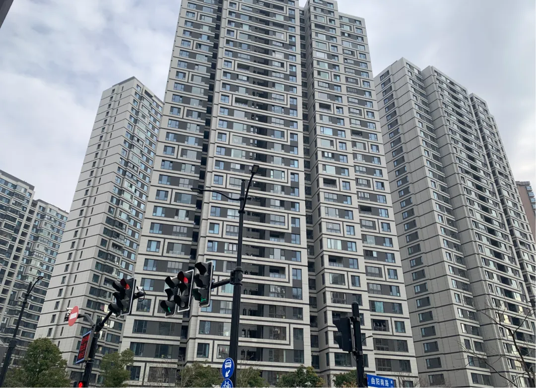 上海某次新房小区  图源｜每经记者 包晶晶 摄